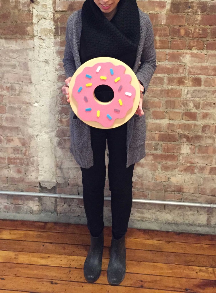 donut-holding
